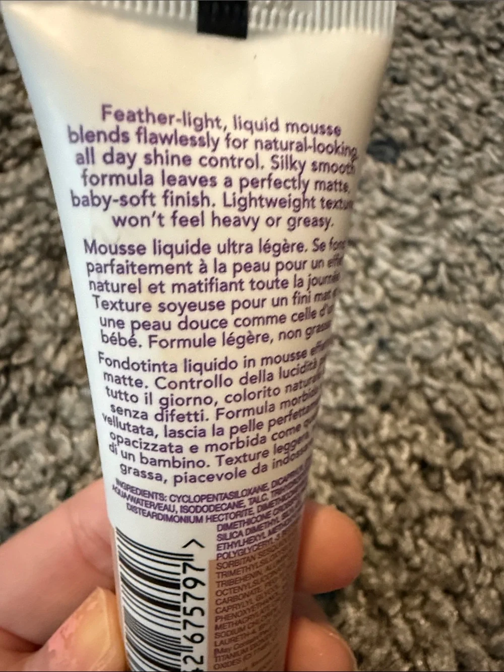 Rimmel London Stay Matte Liquid Mousse Foundation - Soft Beige 200 (2 Pack)